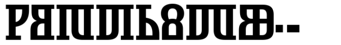 Symbolum Extra Bold Font UPPERCASE