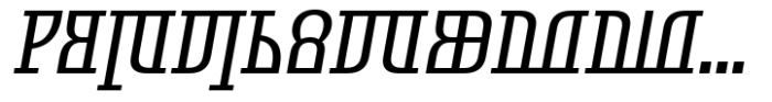 Symbolum Italic Font LOWERCASE