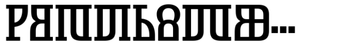 Symbolum Semi Bold Font UPPERCASE