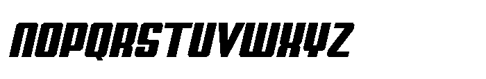 Symet Bold Italic Font UPPERCASE