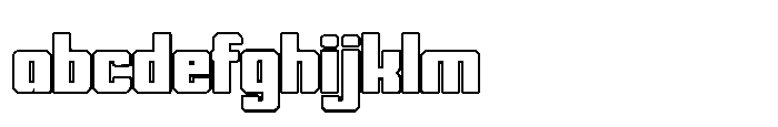 Symet Bold Outline FONT