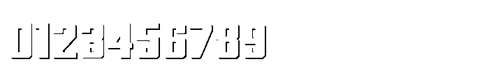 Symet Bold Shadow Font OTHER CHARS