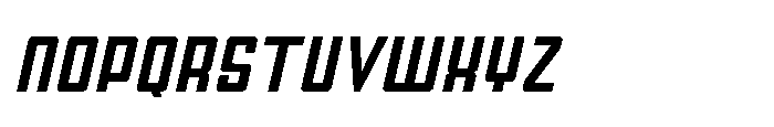 Symet Italic Font UPPERCASE