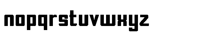 Symet Medium Font LOWERCASE