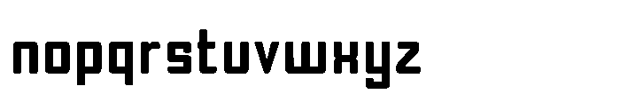 Symet Rounded Regular Font LOWERCASE