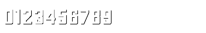 Symet Shadow Font OTHER CHARS