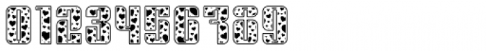 Sympathetic 08 Heart Font OTHER CHARS