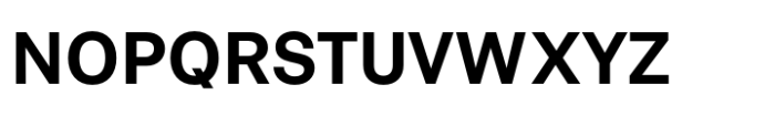 Symphonie Grotesque Semibold Font UPPERCASE