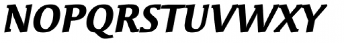 Syndor Std Bold Italic Font UPPERCASE