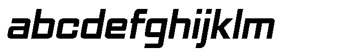 Synixon Extra Bold Italic FONT