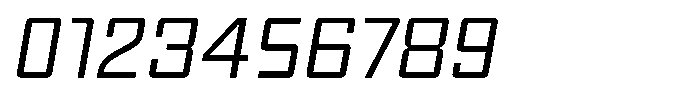 Synixon Extra Light Italic Font OTHER CHARS