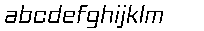 Synixon Extra Light Italic FONT
