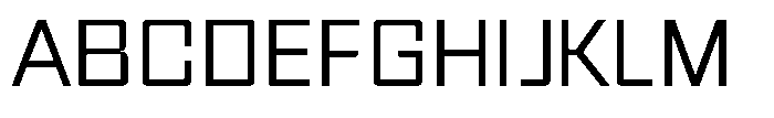 Synixon Extra Light Font UPPERCASE