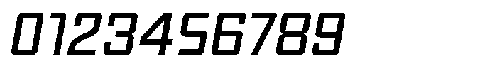 Synixon Medium Italic Font OTHER CHARS