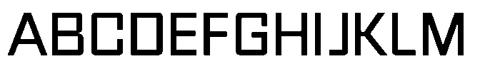 Synixon News Font UPPERCASE