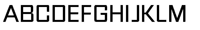 Synixon Regular Font UPPERCASE
