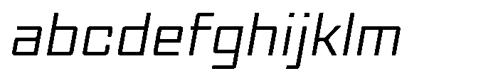 Synixon Thin Italic FONT