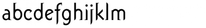 Synkop Regular Font LOWERCASE