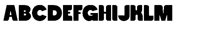 Synorix Font UPPERCASE