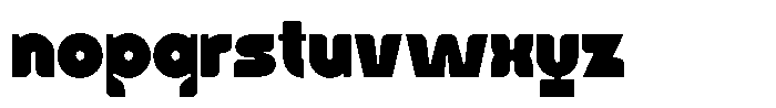 Synorix Font LOWERCASE