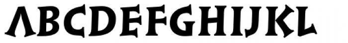 Syntax Lapidar Serif Display Heavy Font UPPERCASE