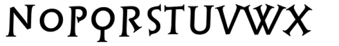 Syntax Lapidar Serif Display Medium Font LOWERCASE