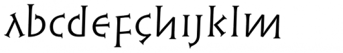 Syntax Lapidar Serif Text Regular Font LOWERCASE