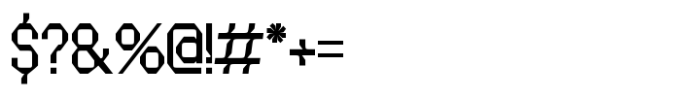 Syntech Font OTHER CHARS