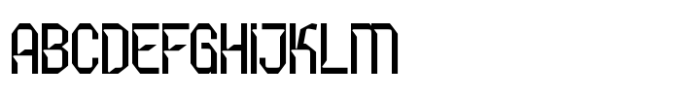 Syntech Font UPPERCASE