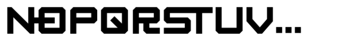 Syntetic Asrocuus Font UPPERCASE