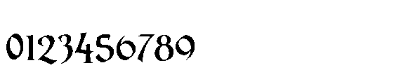 Synthetic Stone Font OTHER CHARS