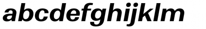 Syphon Bold Italic Font LOWERCASE