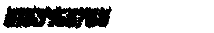 Syrax Extruded Font OTHER CHARS