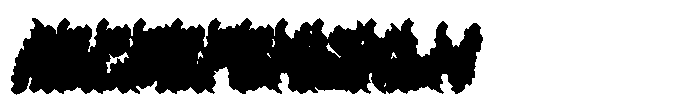 Syrax Extruded FONT