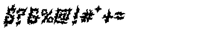 Syrax Regular Font OTHER CHARS