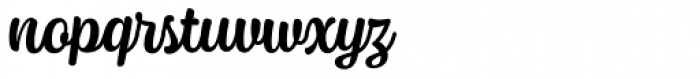 Syrup Script Regular Font LOWERCASE