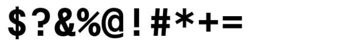 System85 Mono Bold Font OTHER CHARS