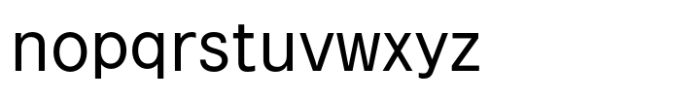 System85 Pro Regular Font LOWERCASE