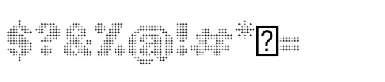 Systema Sparkles 200 Font OTHER CHARS