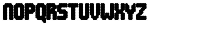 Systm Dotted Cloud Black Font UPPERCASE