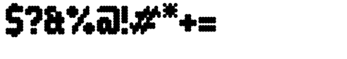 Systm Dotted Cloud Bold Font OTHER CHARS