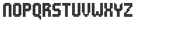 Systm Dotted Cloud Medium Font UPPERCASE