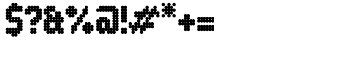 Systm Dotted Cloud Semi Bold Font OTHER CHARS