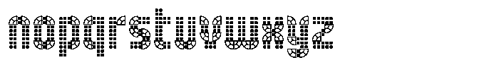 Systm Hybrid Reverse Regular Font LOWERCASE