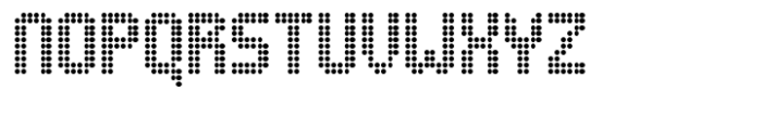 Systm Variable Dotted Cloud Font UPPERCASE