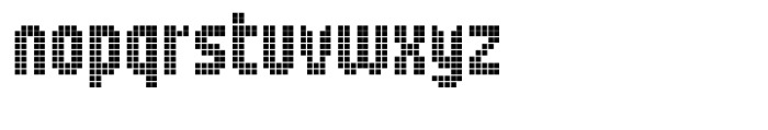 Systm Variable Dotted Pixel Font LOWERCASE