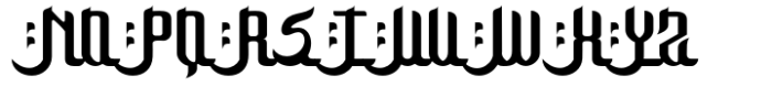 Syukria Font UPPERCASE