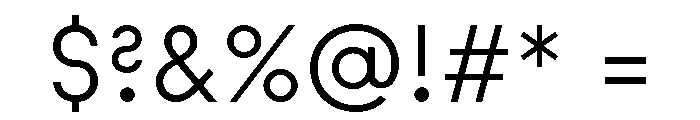 Symbol Light Font OTHER CHARS