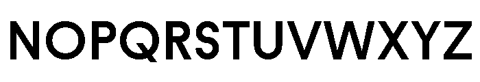 Symbol Medium Font UPPERCASE