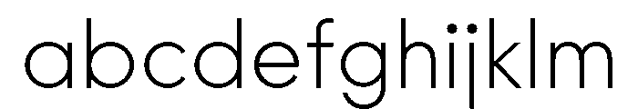 Symbol Thin FONT